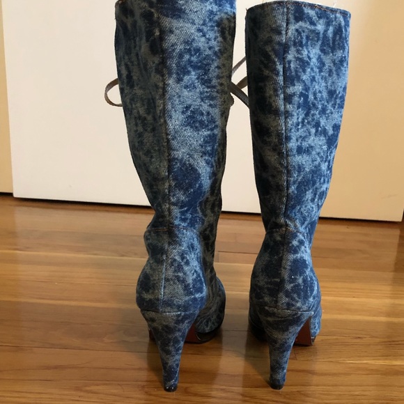 Vero Cuoio Denim Boots - Picture 3 of 16